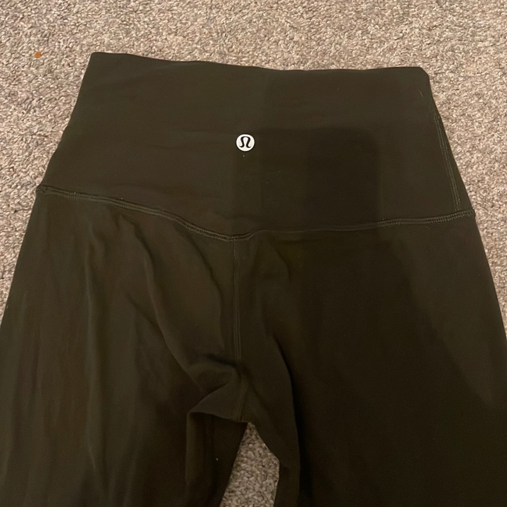 Lululemon olive green align leggings